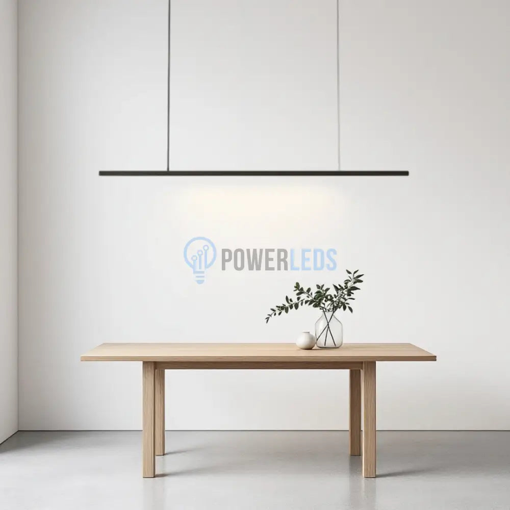 Lustra LED 36W OFFICE Suspendata Black cu Telecomanda SE-P1936-100 BK NEAGRA / SUSPENDATE Lighting Fixtures