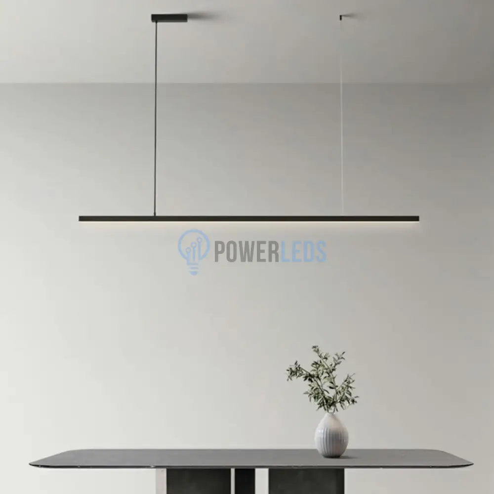Lustra LED 36W OFFICE Suspendata Black cu Telecomanda SE-P1936-100 BK NEAGRA / SUSPENDATE Lighting Fixtures