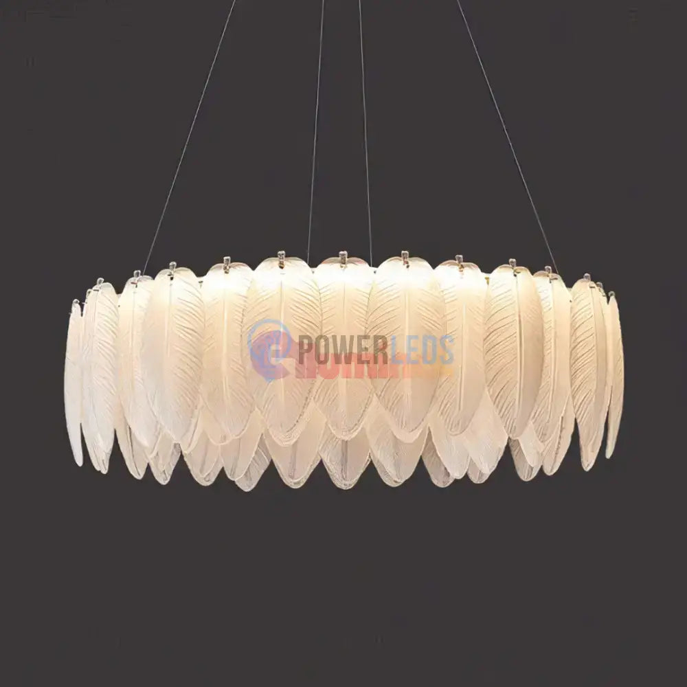 Lustra Suspendata 50CM Meili Chrome powerleds.ro