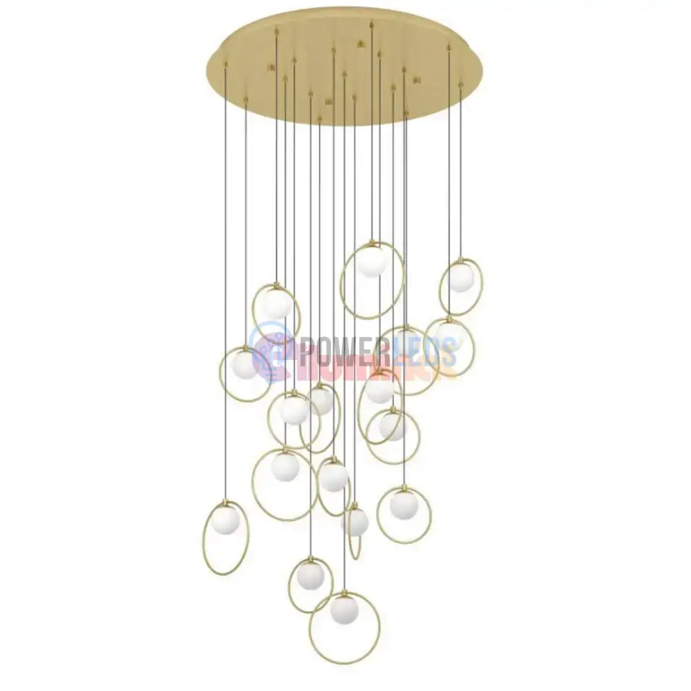 Lustra LED Suspendata Abajur PORTOCOLOM 51W powerleds.ro