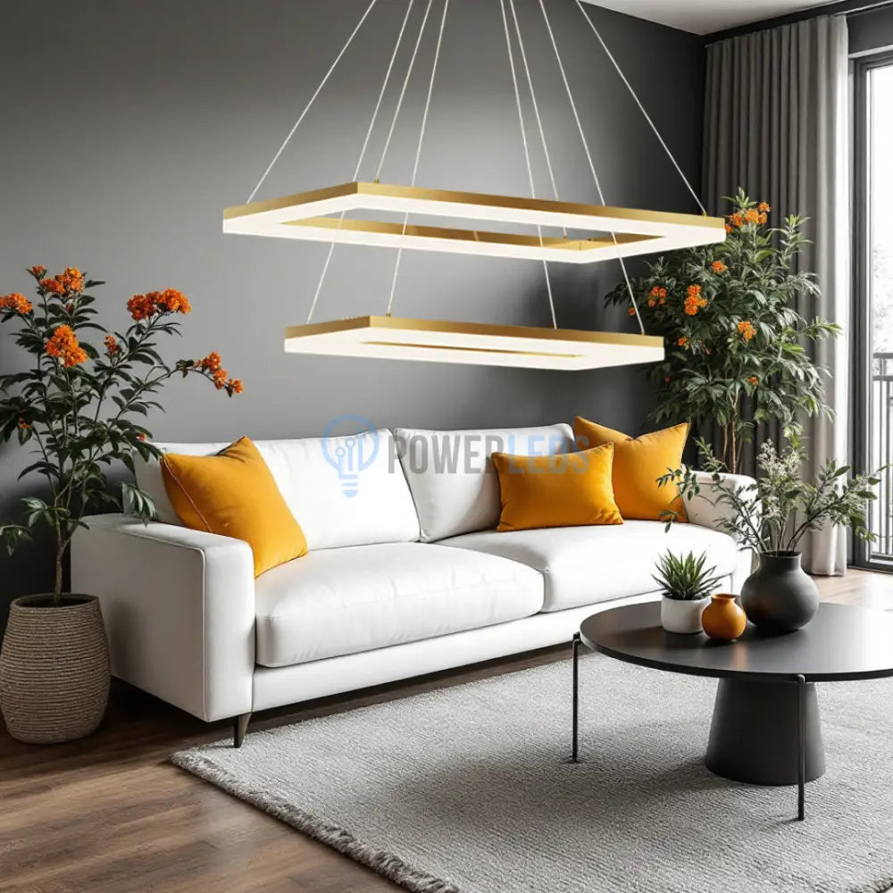 Lustra LED Sydney Olympic Gold Echivalent 500W Telecomanda (Copy) powerleds.ro
