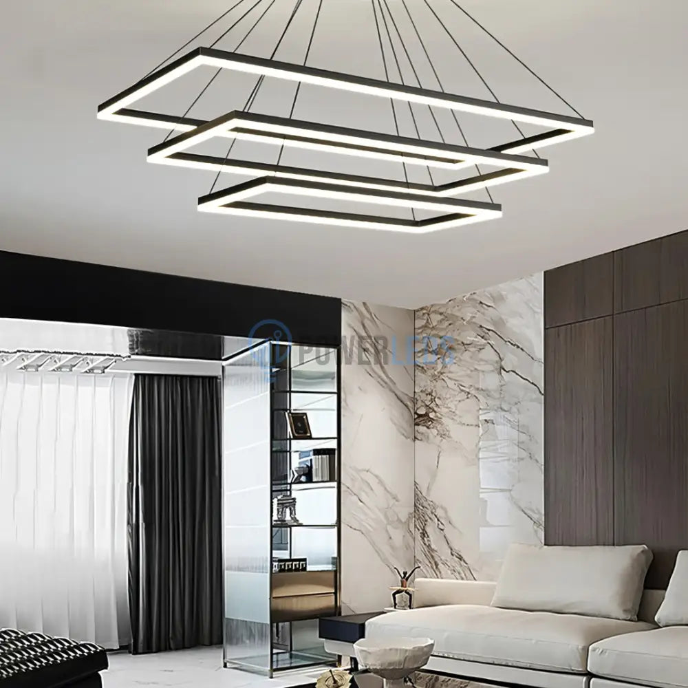 Lustra LED Suspendata Alba (Copy) powerleds.ro