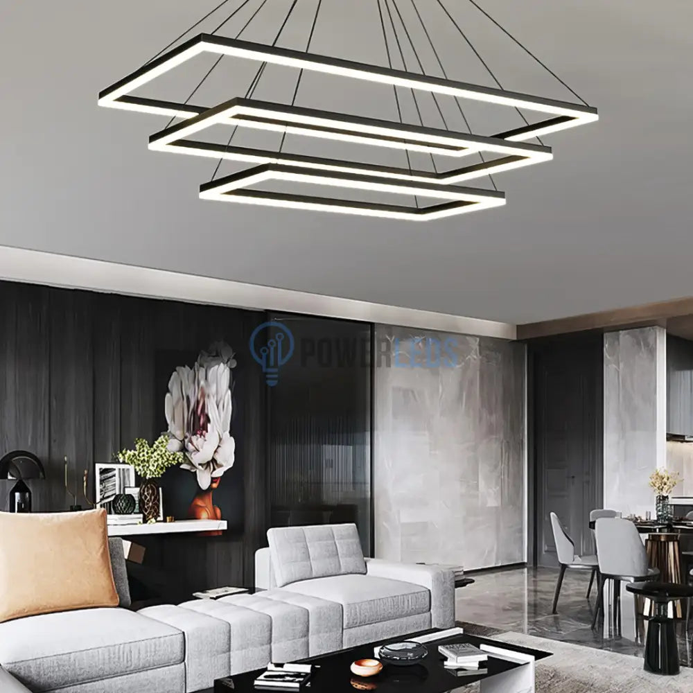 Lustra LED Suspendata Alba (Copy) powerleds.ro