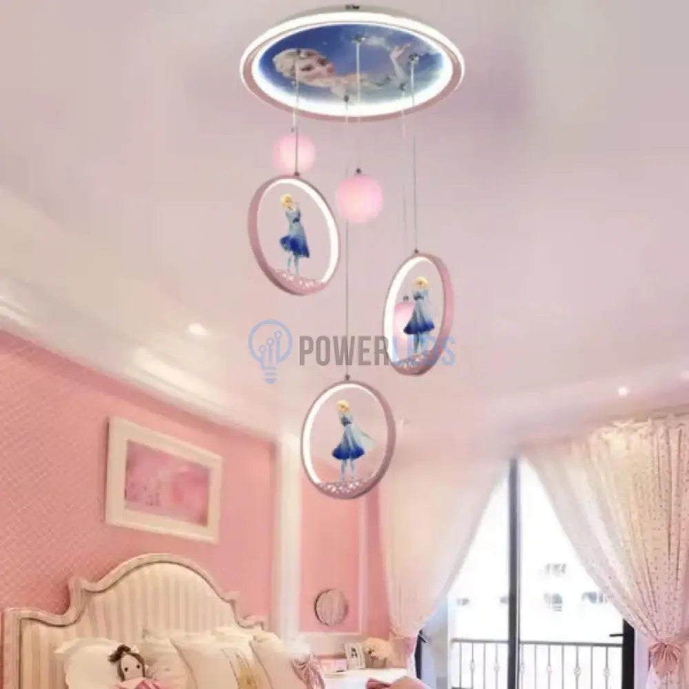 Lustra LED ELSA Suspendata Echivalent 400W Telecomandaa powerleds.ro