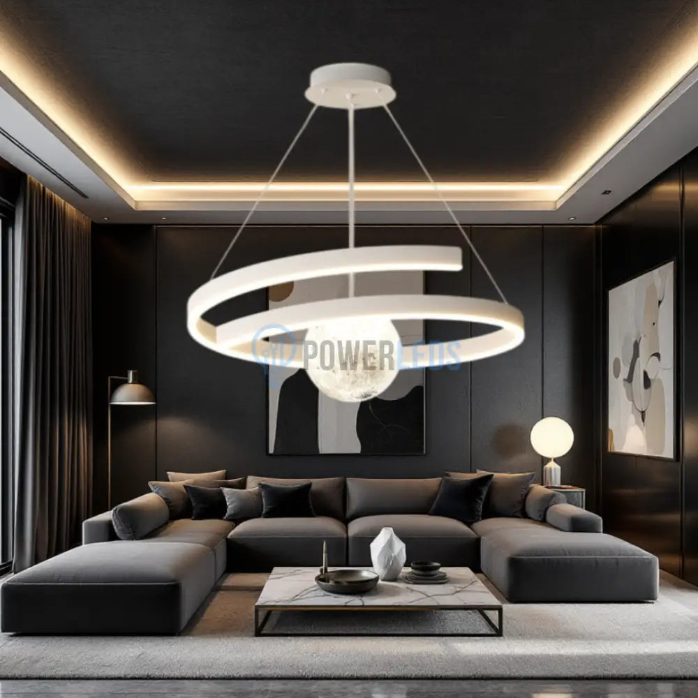 Lustra LED Suspendata INFINITY SPHERE Alba Echivalent 500W ALBA Lighting Fixtures