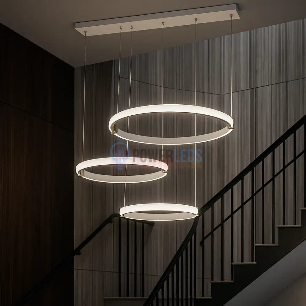 Lustra LED Loma Telecomanda Wifi 2.4G White ALBA / SUSPENDATE / 50CM Lighting Fixtures