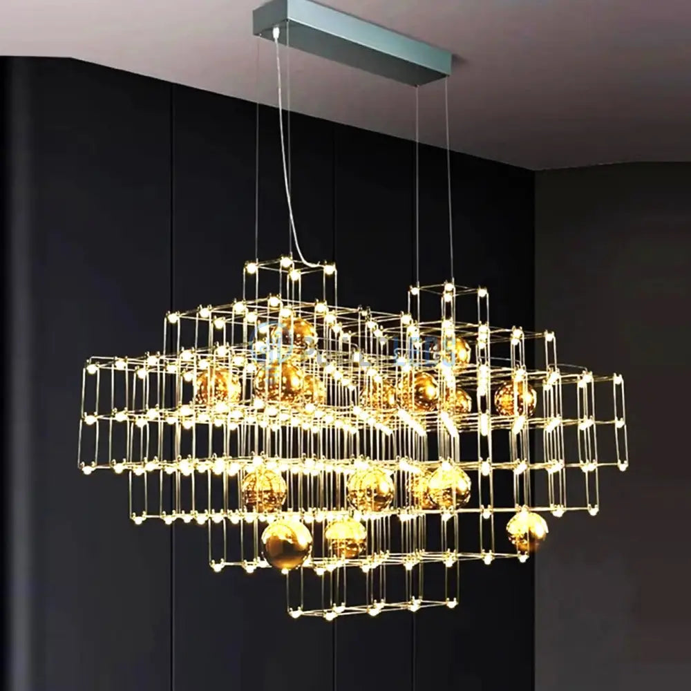 Lustra LED Suspendata Luxury MAGNUS HEART powerleds.ro