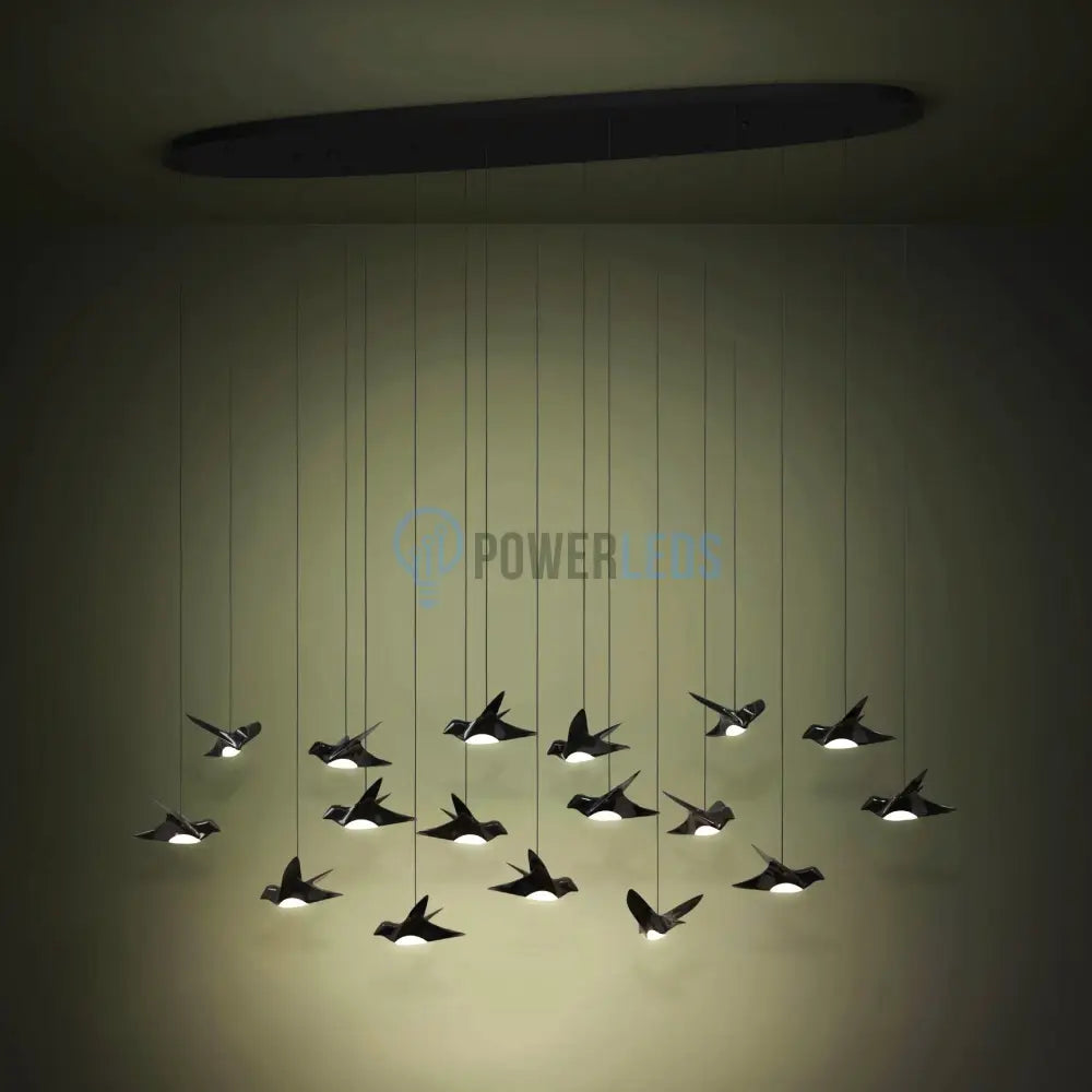 Lustra LED Suspendata Luxury PARATEBUENO Eglo 390353 powerleds.ro