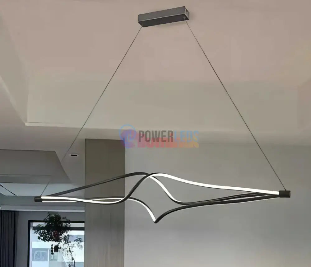 Lustra LED Suspendata Mavi Telecomanda Wifi 2.4G Black 3 Culori NEAGRA / 120CM / SUSPENDATE Lighting Fixtures