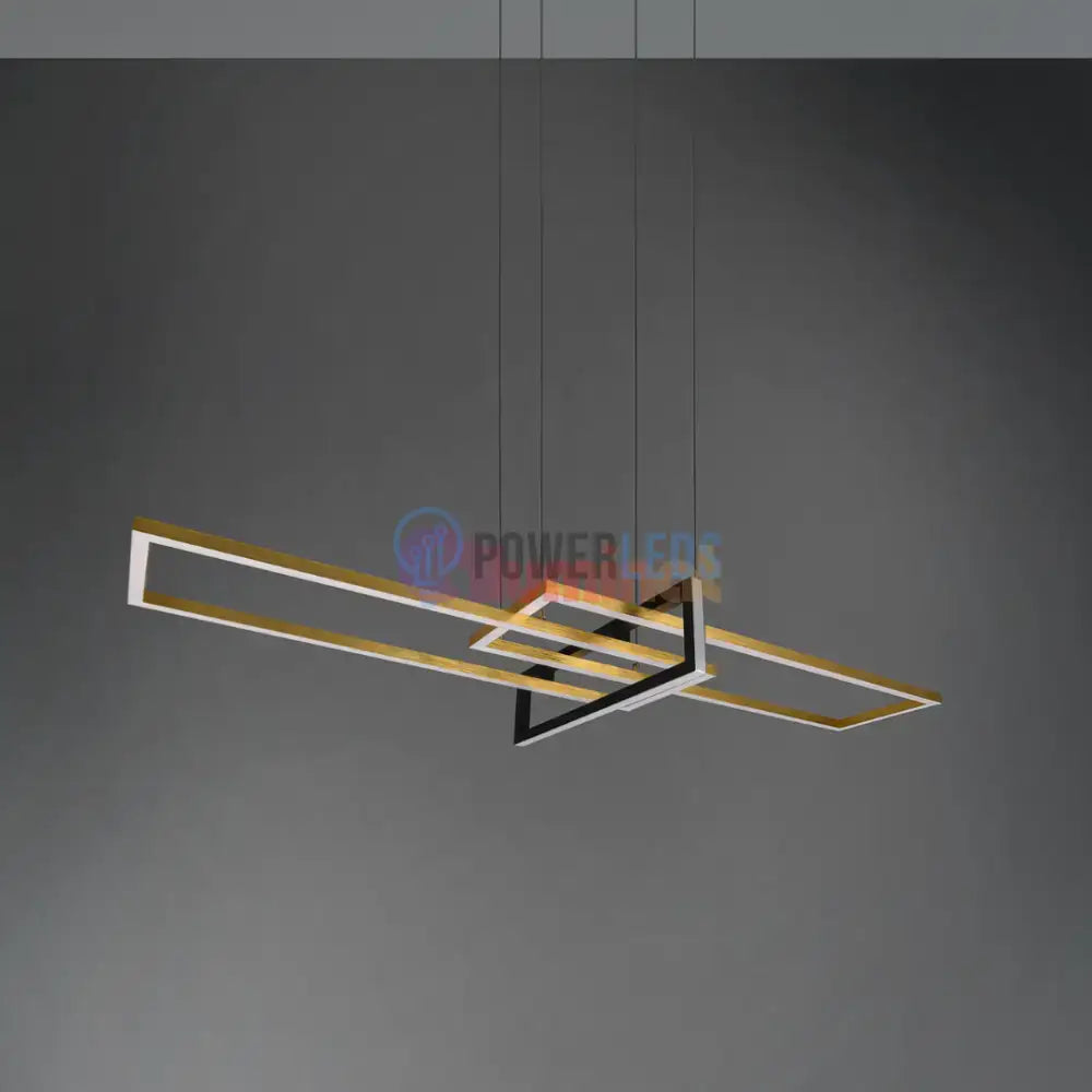 Lustra LED Aurie 34W Suspendata LumaEdge powerleds.ro