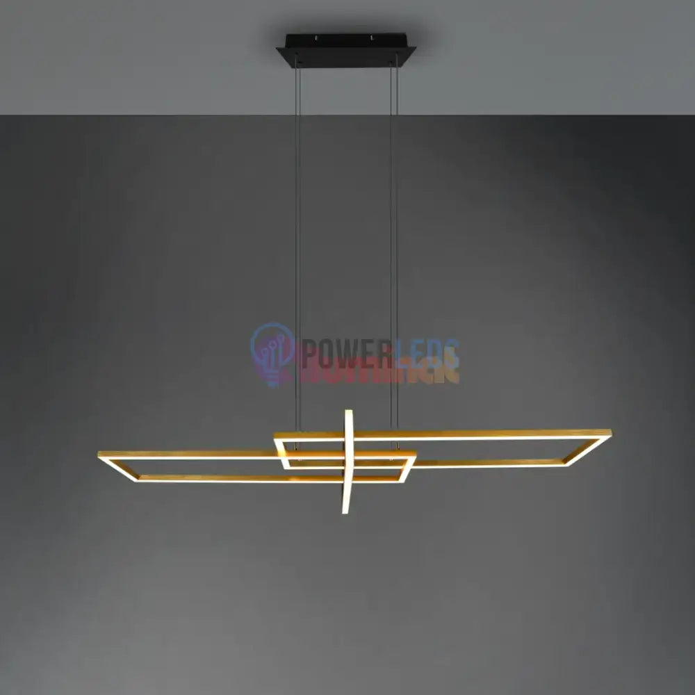 Lustra LED Aurie 34W Suspendata LumaEdge powerleds.ro