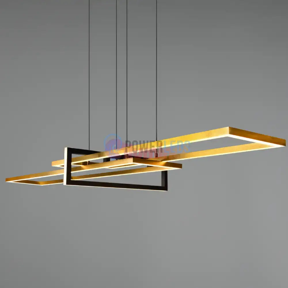 Lustra LED Aurie 34W Suspendata LumaEdge powerleds.ro