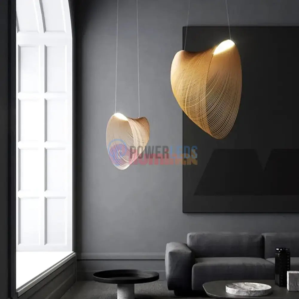 Lustra LED Suspendata VERNAZZA WooD Style powerleds.ro