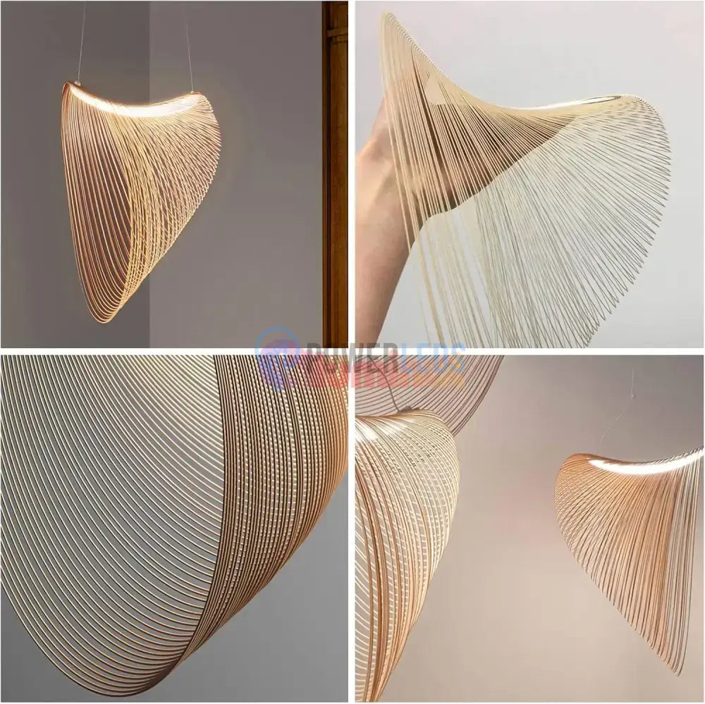 Lustra LED Suspendata VERNAZZA WooD Style powerleds.ro