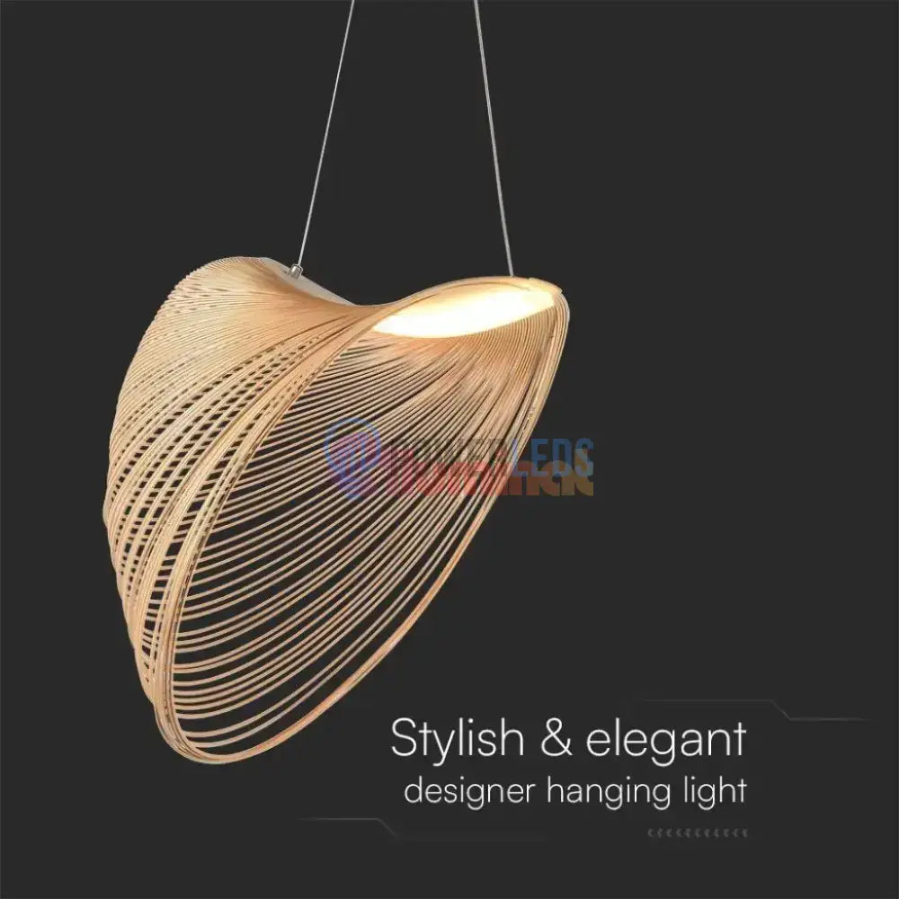 Lustra LED Suspendata VERNAZZA WooD Style powerleds.ro