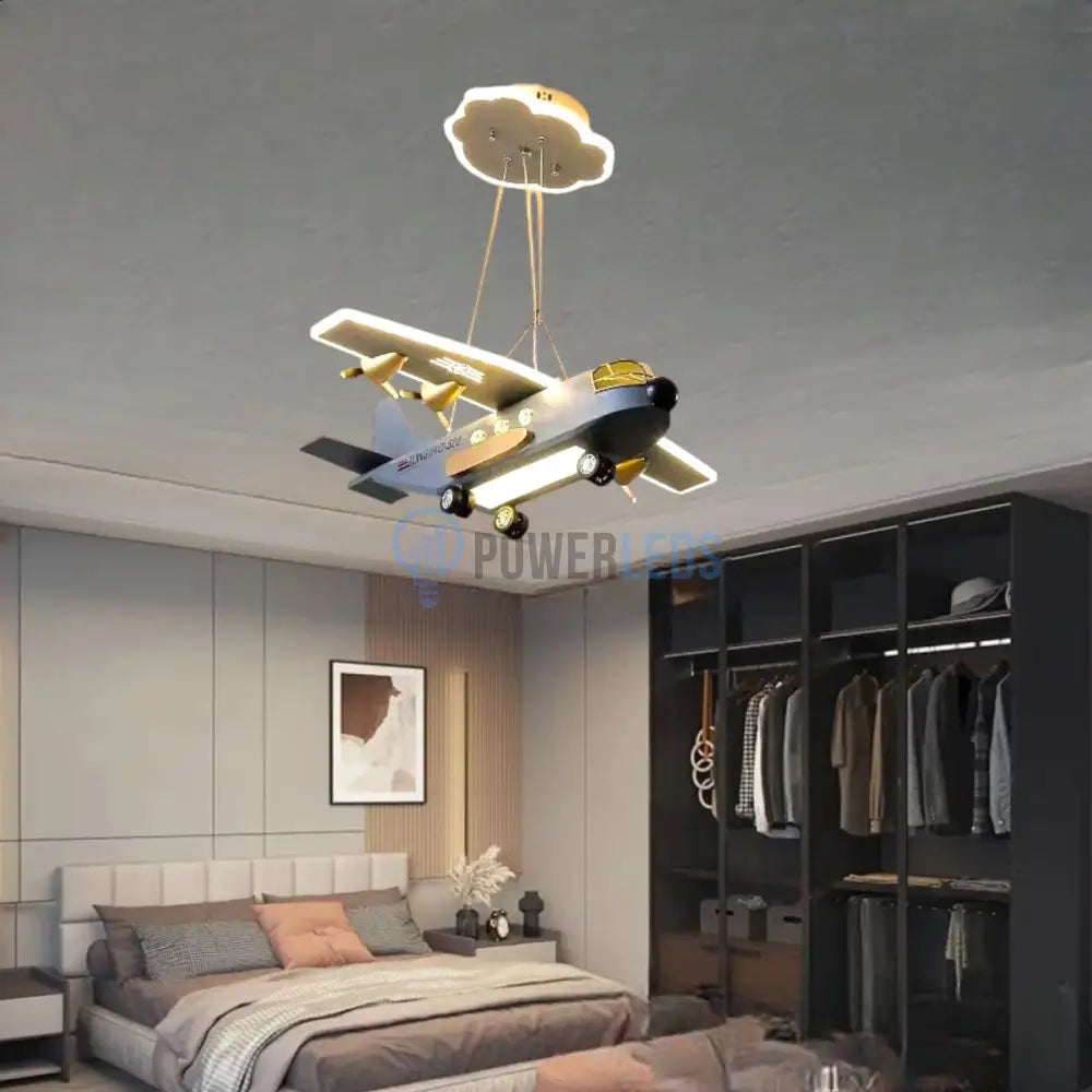 Lustra Led Suspendata War Plane Echivalent 300W Lighting Fixtures