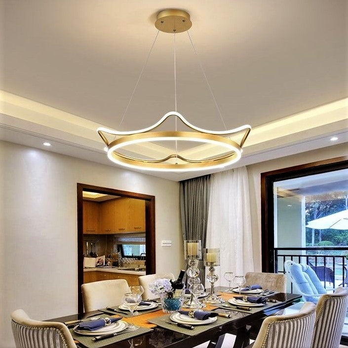 Lustra LED 96W WONDERLAND QUEEN Gold Telecomanda