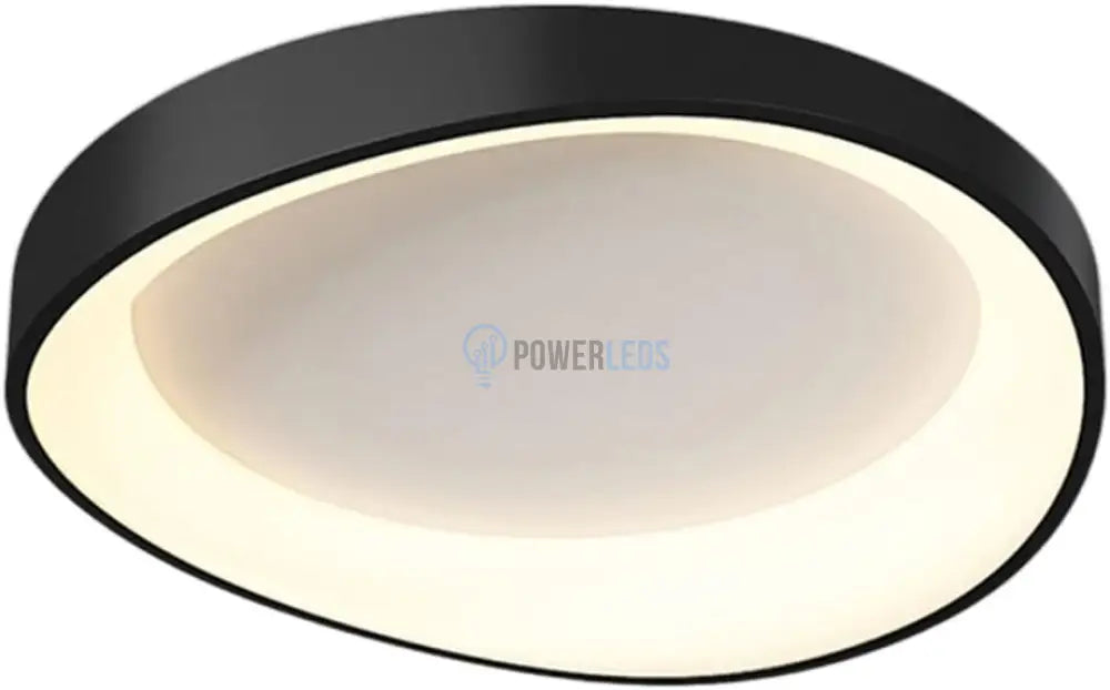 Lustra LED Valente Black Echivalent 600W Telecomanda powerleds.ro