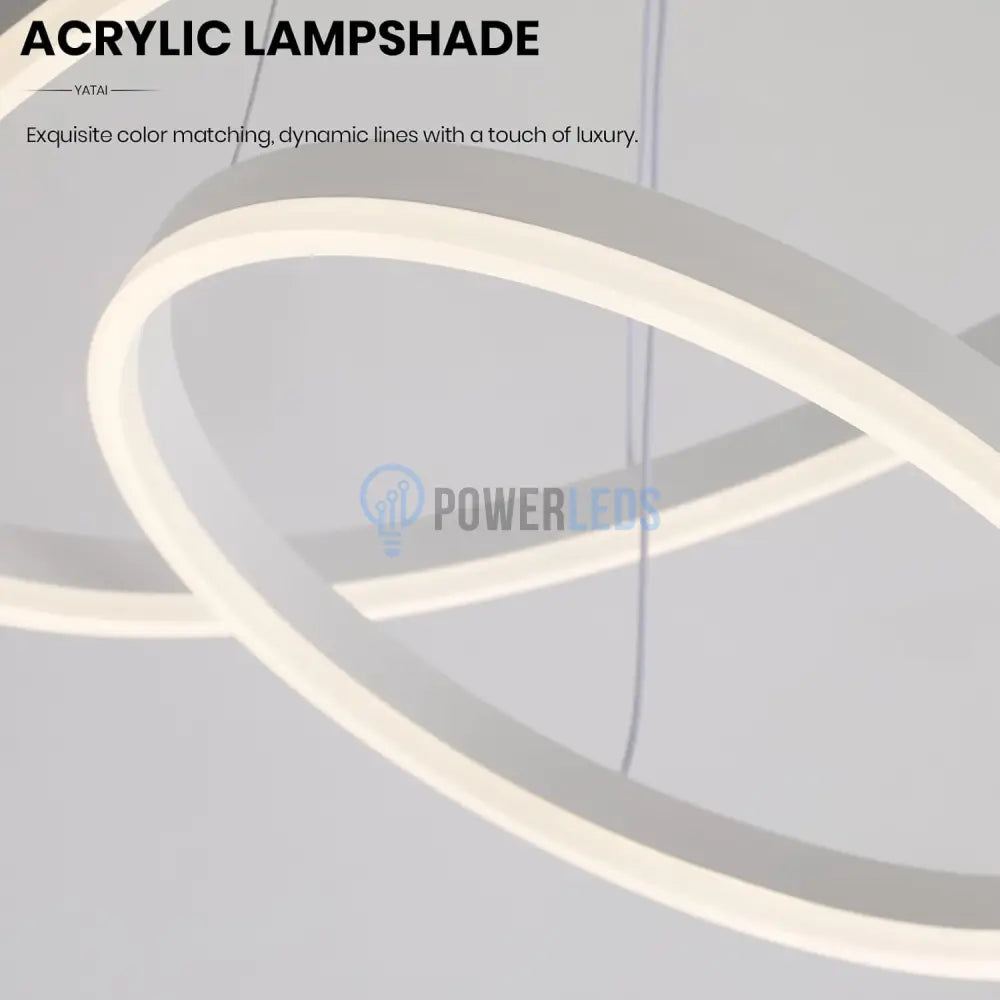 Lustra LED WONDERLAND Alba 2 Segmente Echivalent 400W ALBA / SUSPENDATE Lighting Fixtures