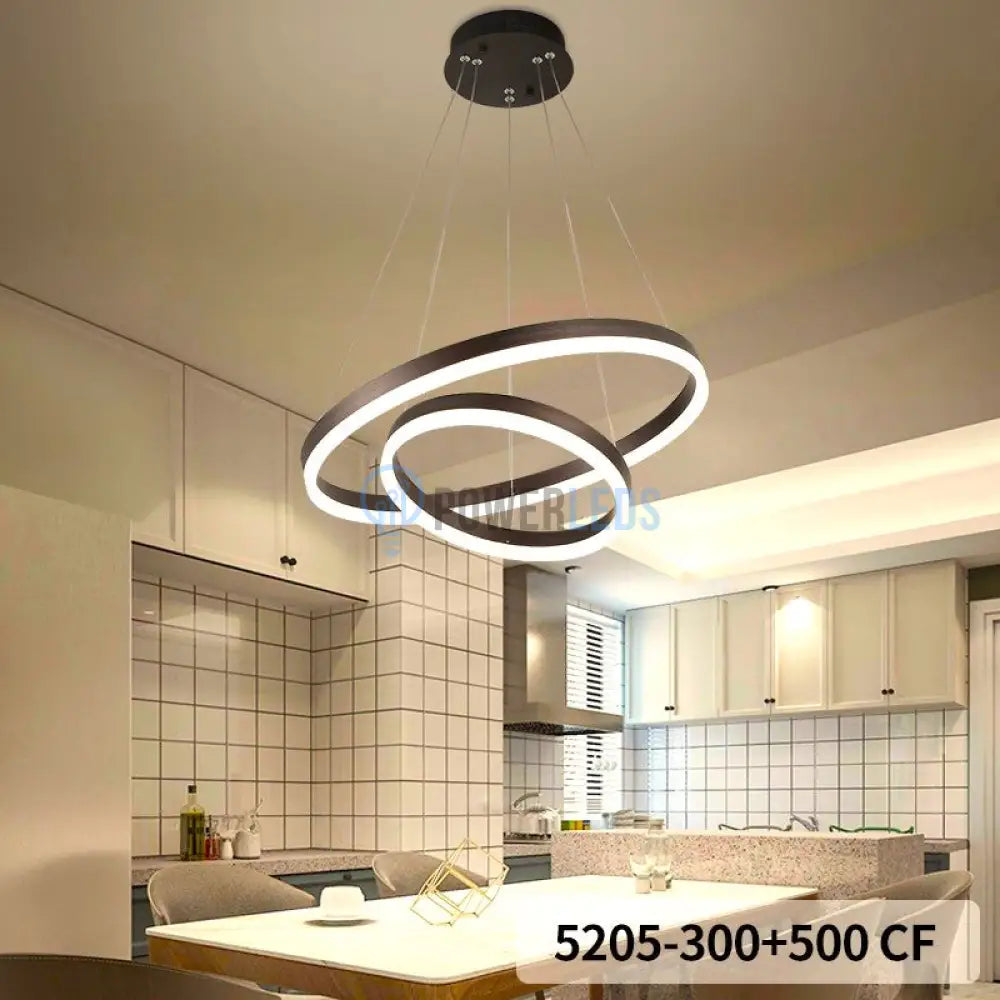 Lustra Led Wonderland Maro 2 Segmente Echivalent 400W Lighting Fixtures