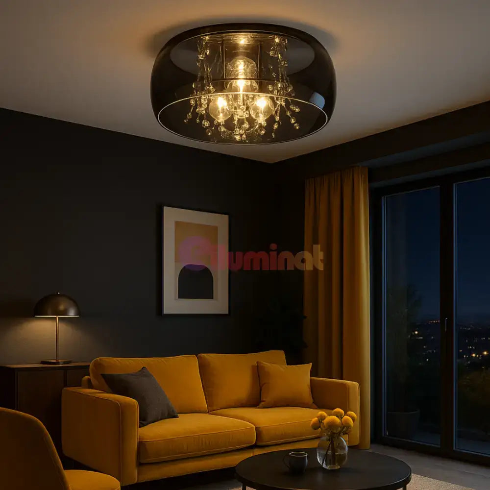 Lustra Chrome 3xE14 ShinePulse 28W powerleds.ro