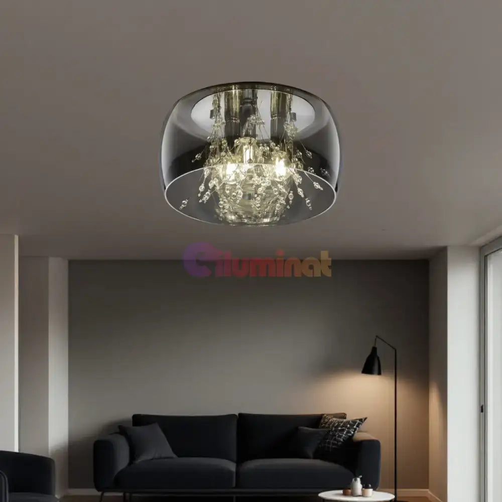 Lustra Chrome 3xE14 ShinePulse 28W powerleds.ro