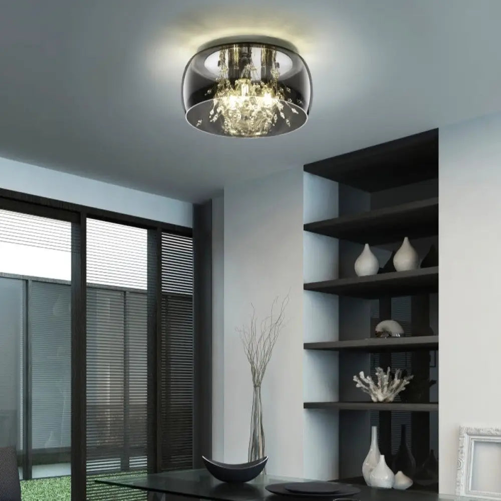 Lustra Chrome 3xE14 ShinePulse 28W powerleds.ro