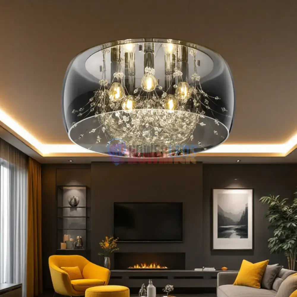 Lustra Luxury CRYSTEL 50cm powerleds.ro