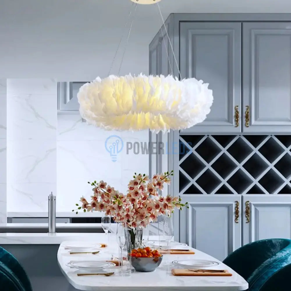 Lustra Luxury Feather Cloud Lighting Fixtures