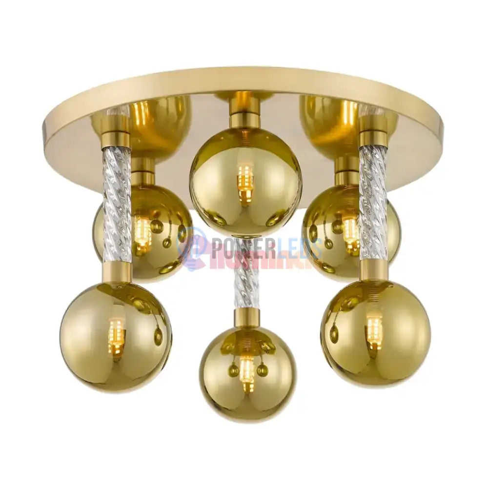 Lustra Luxury Gold Mida powerleds.ro