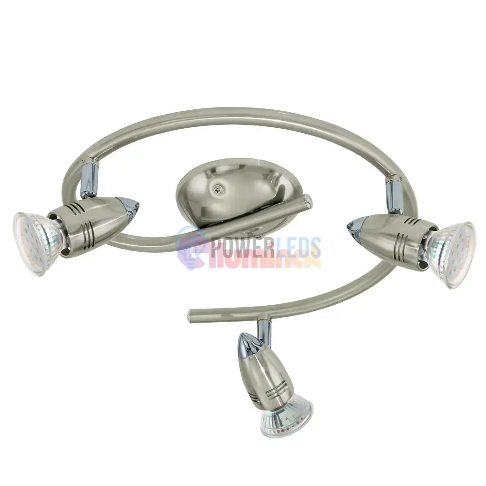 Lustra MAGNUM-LED cu 3 Spoturi Silver 29.5CM Chandeliers