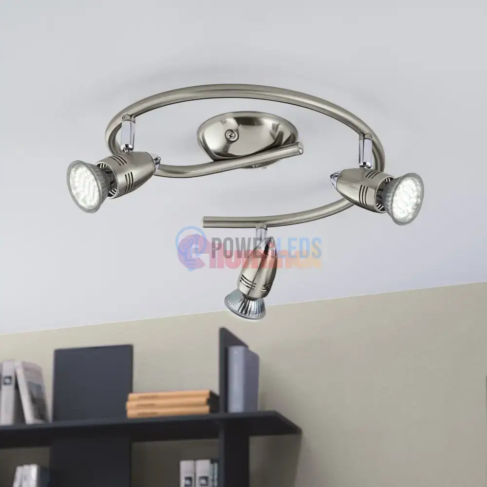 Lustra MAGNUM-LED cu 3 Spoturi Silver 29.5CM Chandeliers