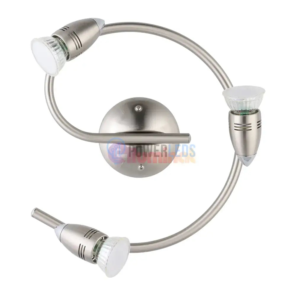 Lustra MAGNUM-LED cu 3 Spoturi Silver 29.5CM Chandeliers