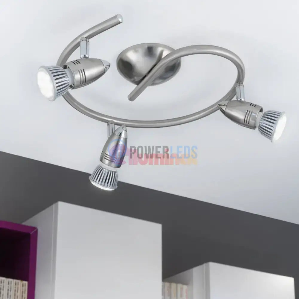Lustra MAGNUM-LED cu 3 Spoturi Silver 29.5CM Chandeliers