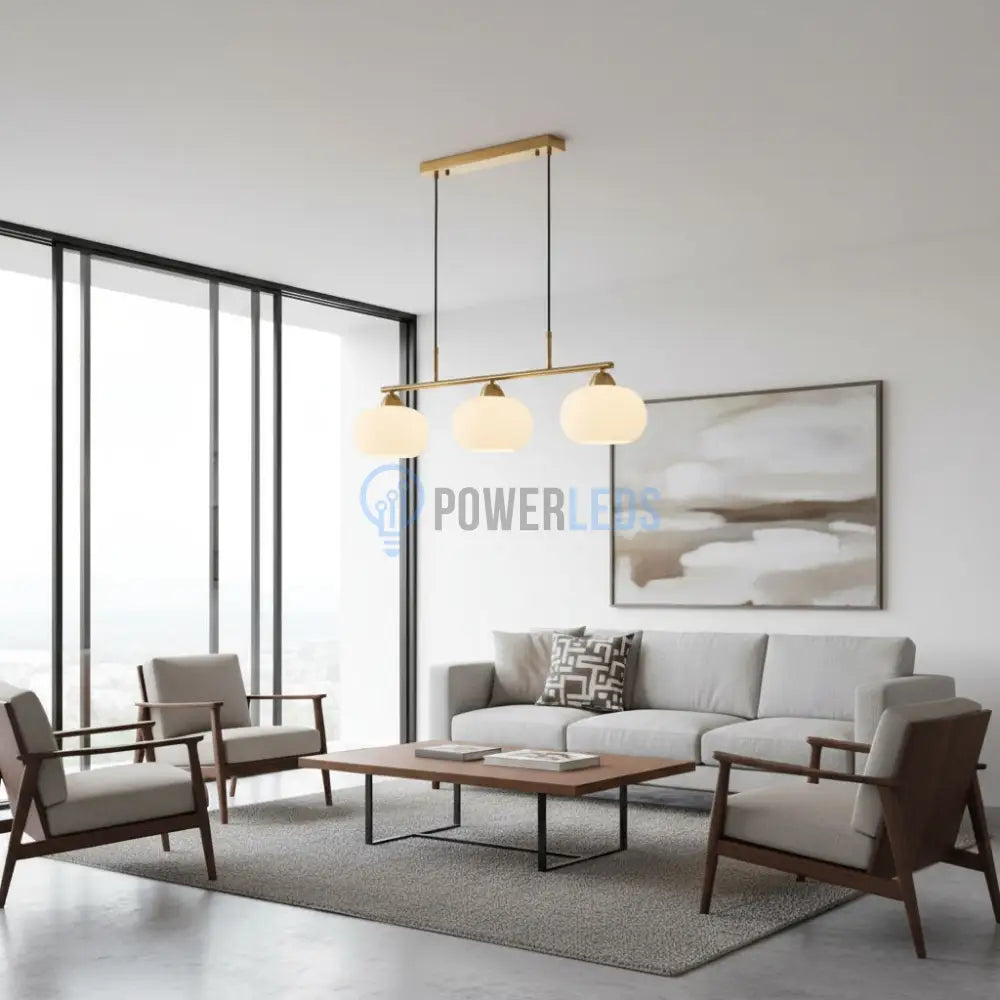 Lustra MALA Gold Abajur MAT 3XE27 Chandeliers