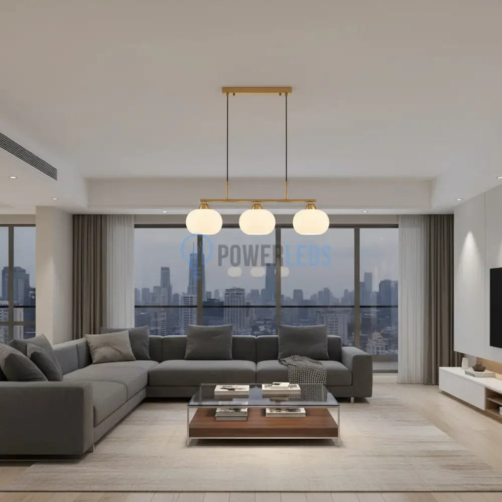 Lustra MALA Gold Abajur MAT 3XE27 Chandeliers