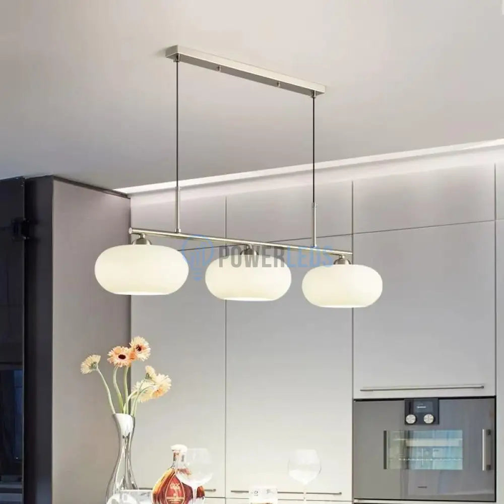 Lustra MALA Silver Abajur MAT 3XE27 Chandeliers