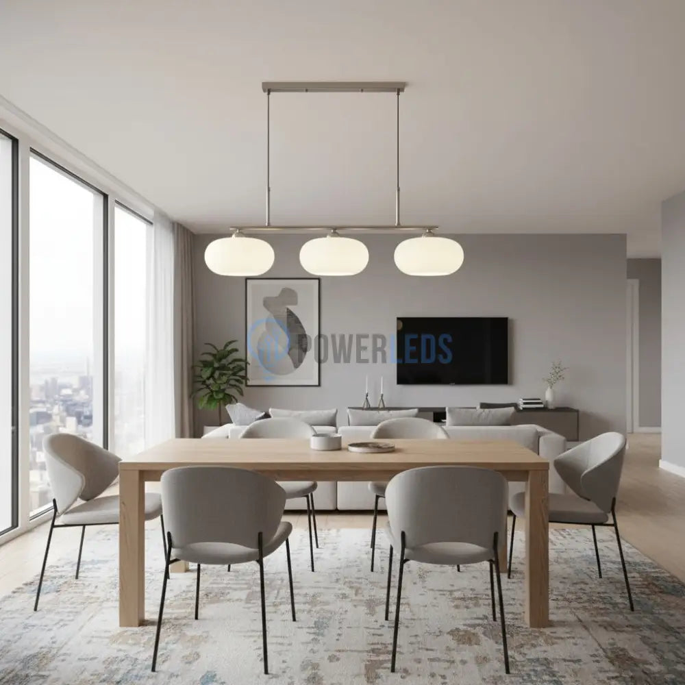 Lustra MALA Silver Abajur MAT 3XE27 Chandeliers