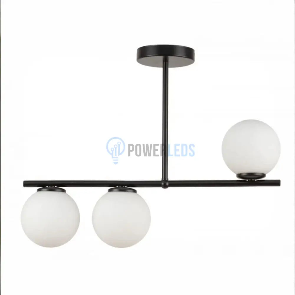 Lustra Mini VENERA Abajur MAT BLACK 3XE27 Chandeliers