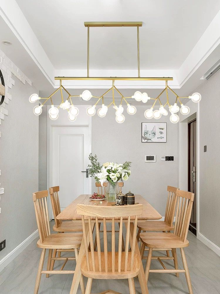 Lustra Nordic Style Abajur MAT Golden Branches 66010-C27