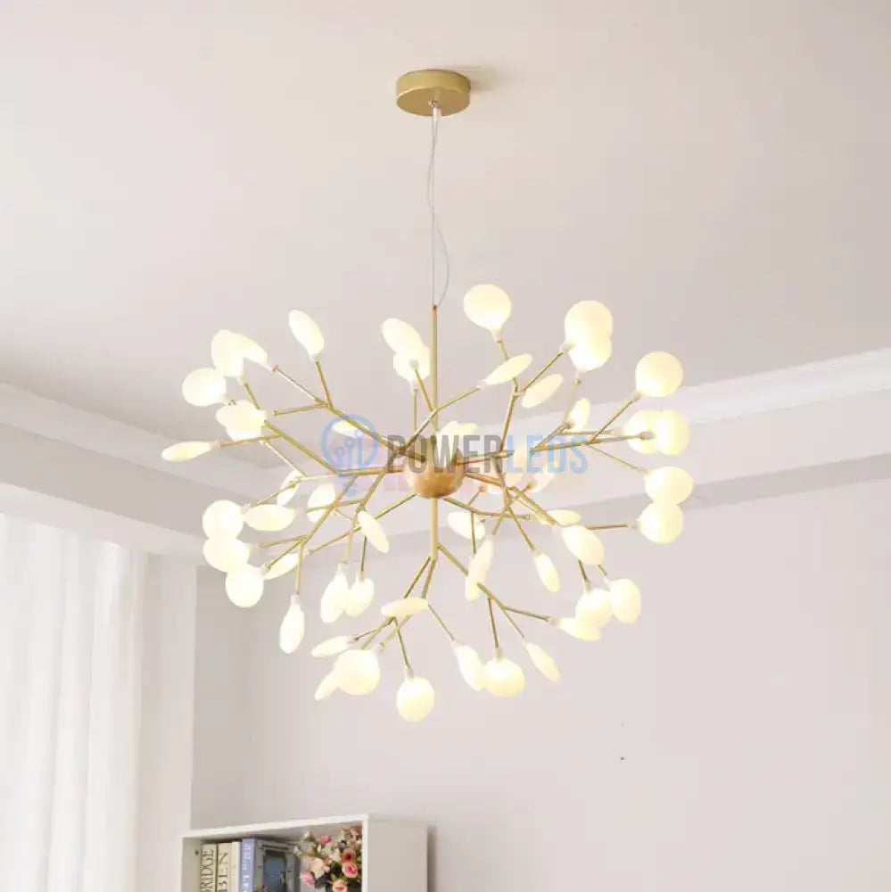 Lustra Nordic Style Abajur Mat Golden Branches 66100-45 Chandeliers