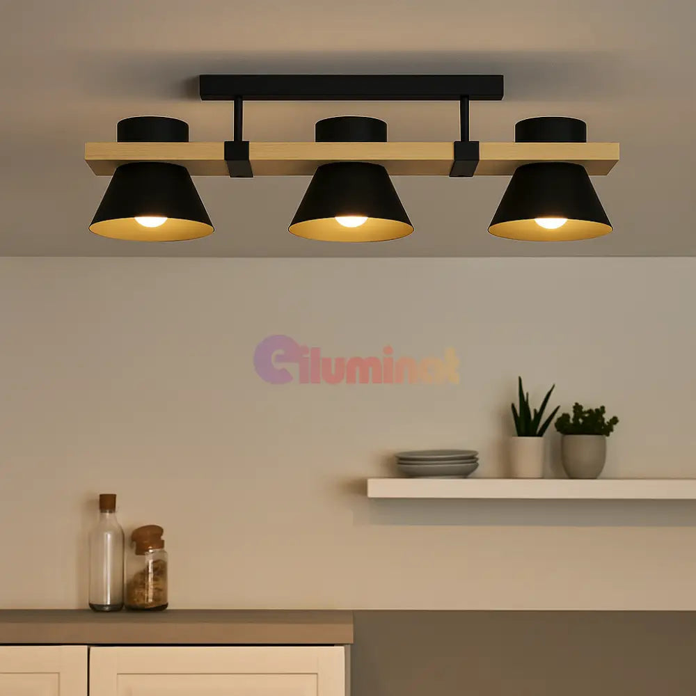 Lustra RETRO 3XE27 MACCLES 43955 powerleds.ro