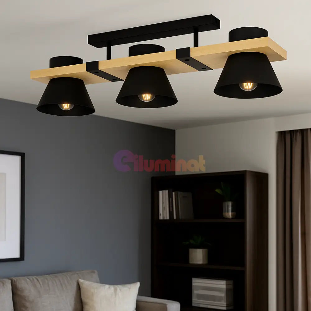 Lustra RETRO 3XE27 MACCLES 43955 powerleds.ro