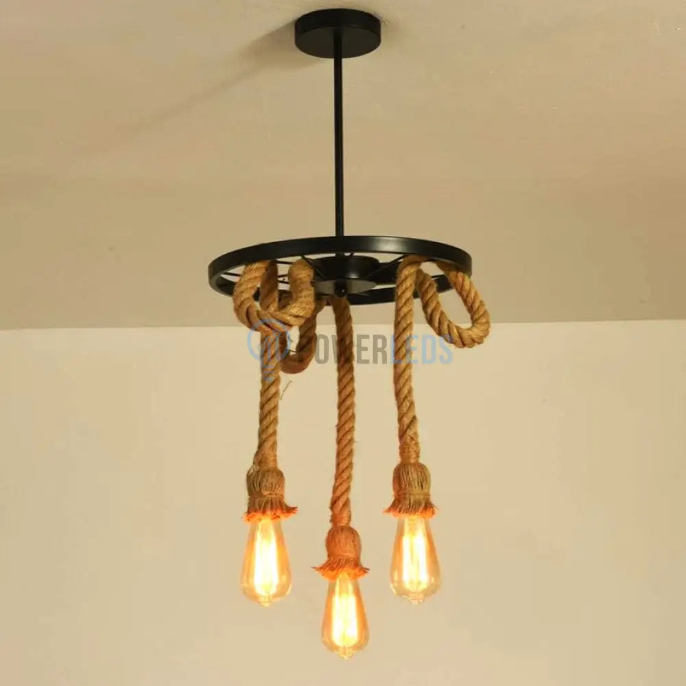 Lustra Retro Design Circle 3Xe27 - A378-3 Lighting Fixtures