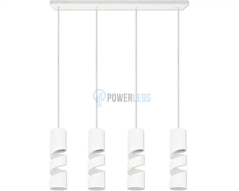 Lustra STREAM White 4XGU10 ALBA / SUSPENDATE Lighting