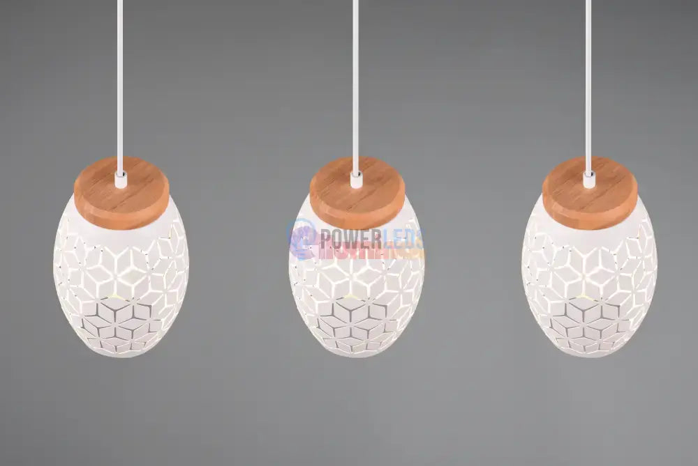 Lustra Suspendata 3xE27 BIDAR Alba ALBA / VINTAGE SI RETRO DESIGN Lighting Fixtures