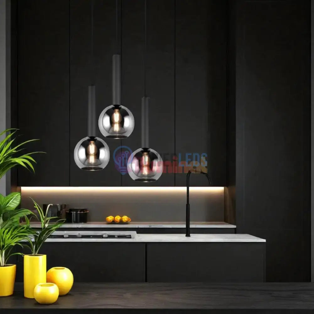 Lustra Suspendata CLAYTON 3xE27 powerleds.ro