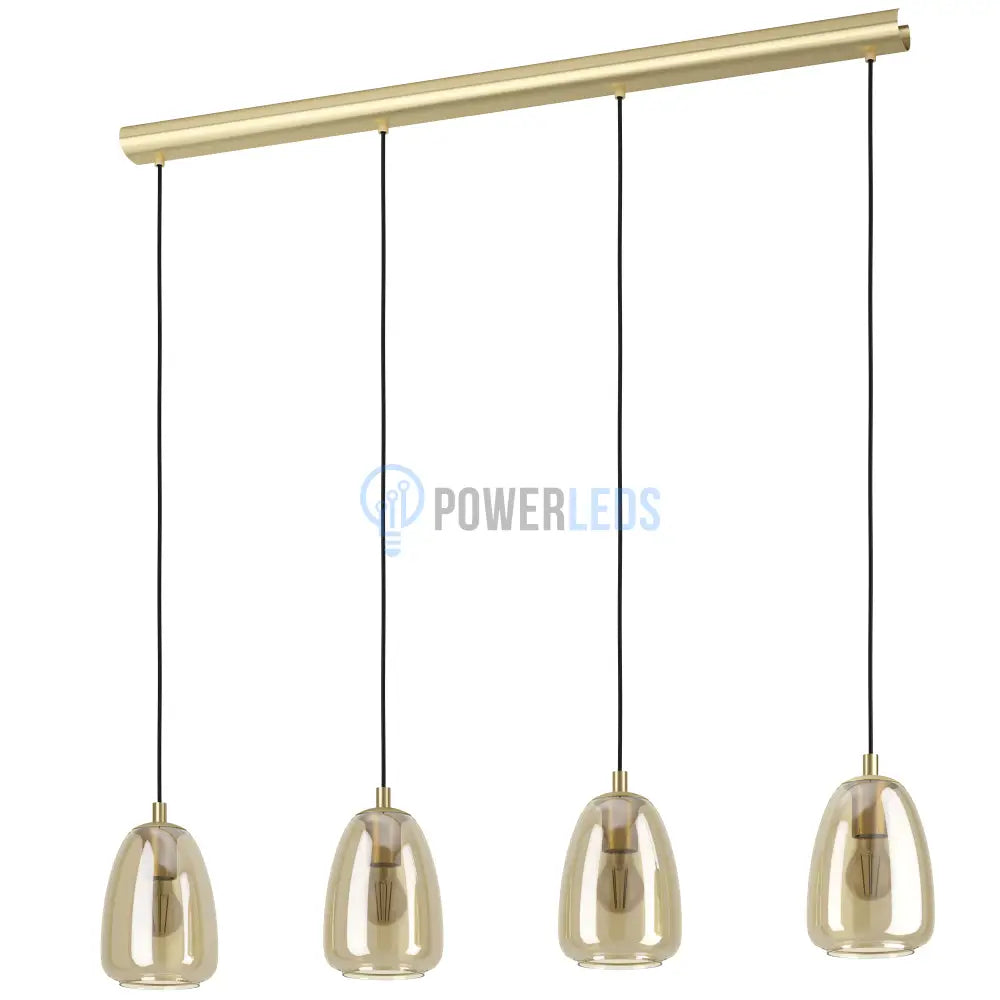 Lustra Suspendata ALOBRASE Gold Eglo Chandeliers
