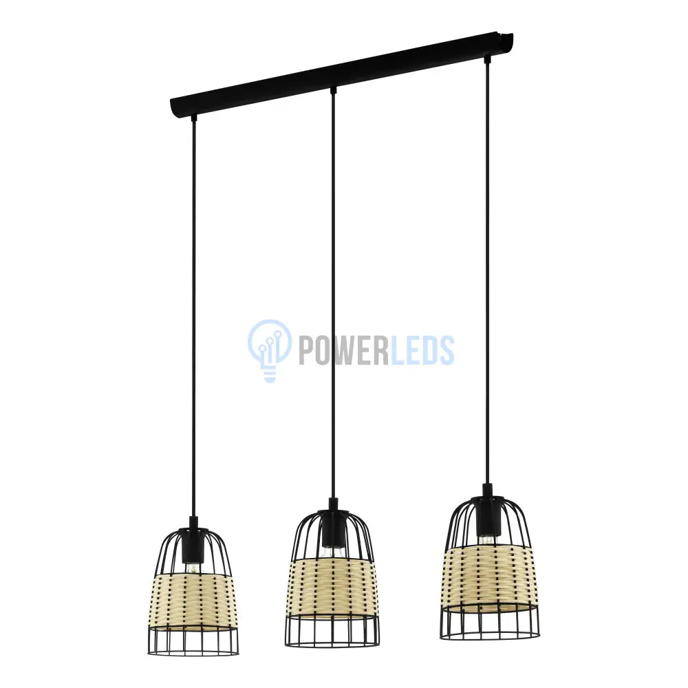 Lustra Suspendata ANWICK Wood 110CM LEMN / SUSPENDATE / 110CM Chandeliers