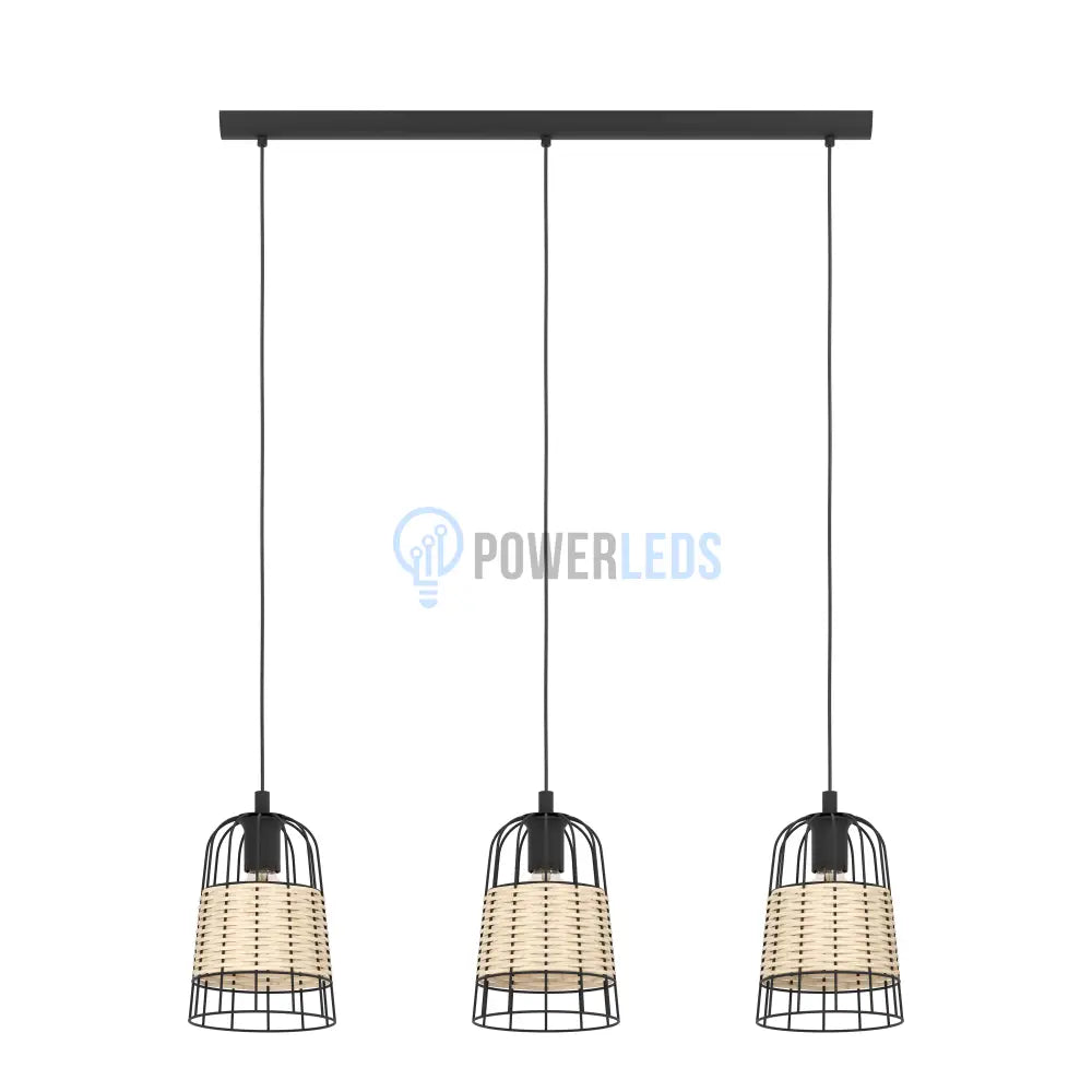 Lustra Suspendata ANWICK Wood 110CM LEMN / SUSPENDATE / 110CM Chandeliers